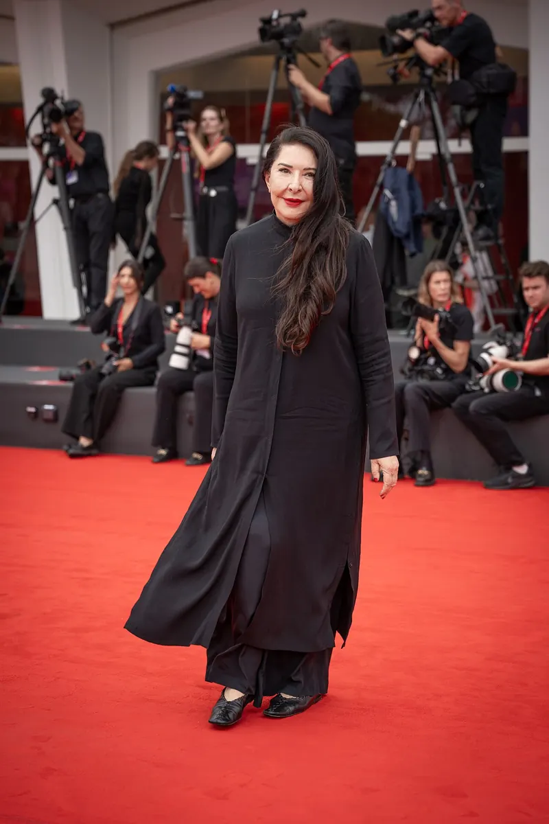 Marina Abramović Venecijos kino festivalyje, 2026 m. rugsėjis