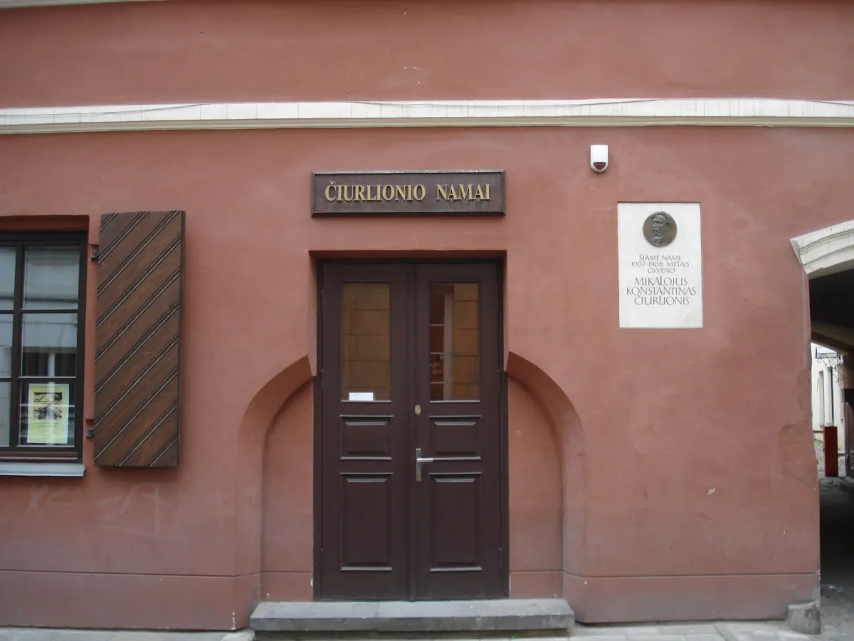 M. K. Čiurlionio namai Savičiaus gatvėje Vilniuje