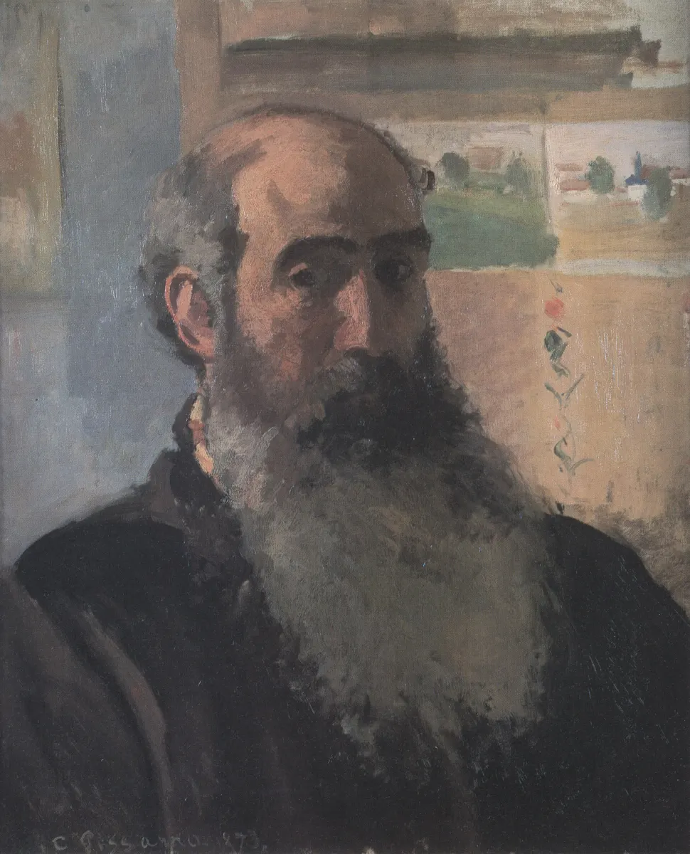 Camille Pissarro, Autoportretas, 1873, Orsė muziejus