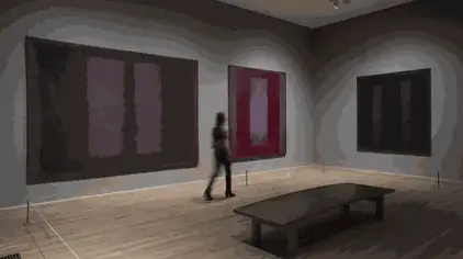 Marko Rothko Seagram ciklo paveikslai