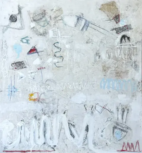 Eigirdas Scinskas, „Dreamer“, 2026, akrilas, 190 × 210 cm