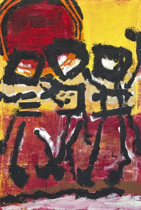 Eigirdas Scinskas, „HEAT“, 2026, akrilas, 100 × 147 cm