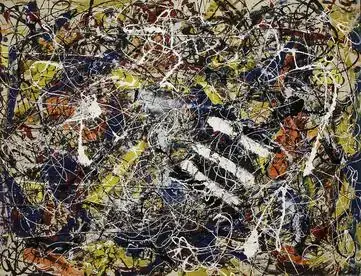 Jacksonas Pollockas, „Number 17A“, 1948