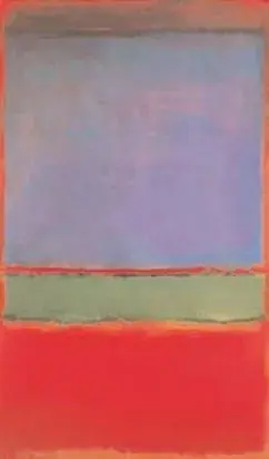 Markas Rothko, „No. 6 (Violetinė, žalia ir raudona)“, 1951