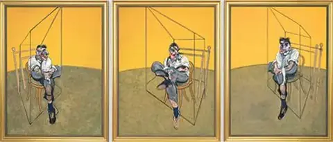 Francis Baconas, „Trys Luciano Freudo studijos“, 1969