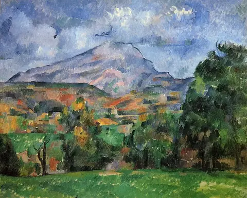 Paulis Cézanne'as, „Sainte-Victoire kalnas“ (serijos kūrinys)