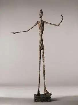 Alberto Giacometti, „Rodantis žmogus“, 1947
