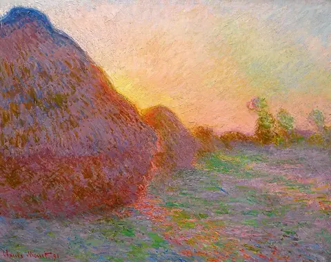Claude'as Monet, „Kupetos“, 1890