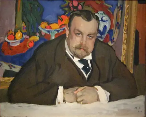 Valentinas Serovas, Ivano Morozovo portretas, 1910